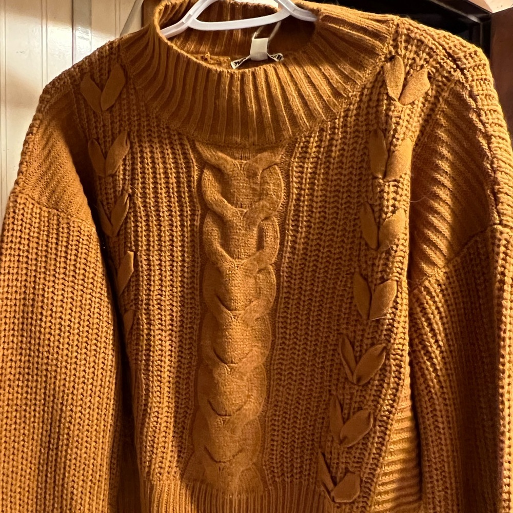 Beautiful gold sweater
